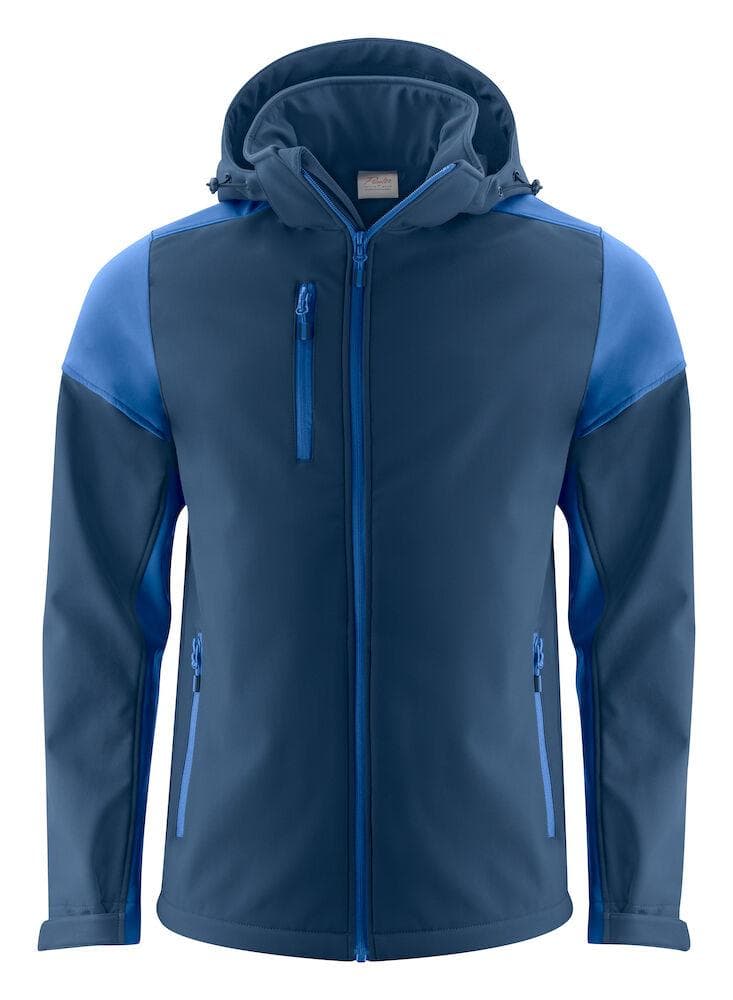 Giacca Softshell Navy Royal Giacca Ecosostenibile Antivento Traspirante Impermeabile in Giacche impermeabili Dresswork - Como, commercioVirtuoso.it