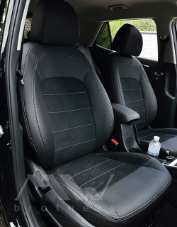 Set coprisedili su misura per HYUNDAI VENUE (2019+), Leather style in Set per interni Autooggetti.it - Roma, commercioVirtuoso.it