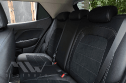 Set coprisedili su misura per HYUNDAI VENUE (2019+), Leather style in Set per interni Autooggetti.it - Roma, commercioVirtuoso.it