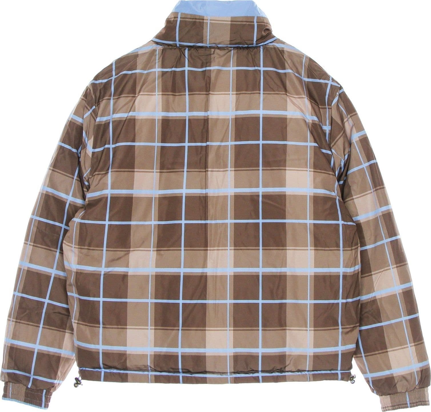 KARL KANI Piumino Donna Retro Reversible Puffer Jacket Light Blue/brown da donna in Giacche Drestige - Casamassima, commercioVirtuoso.it
