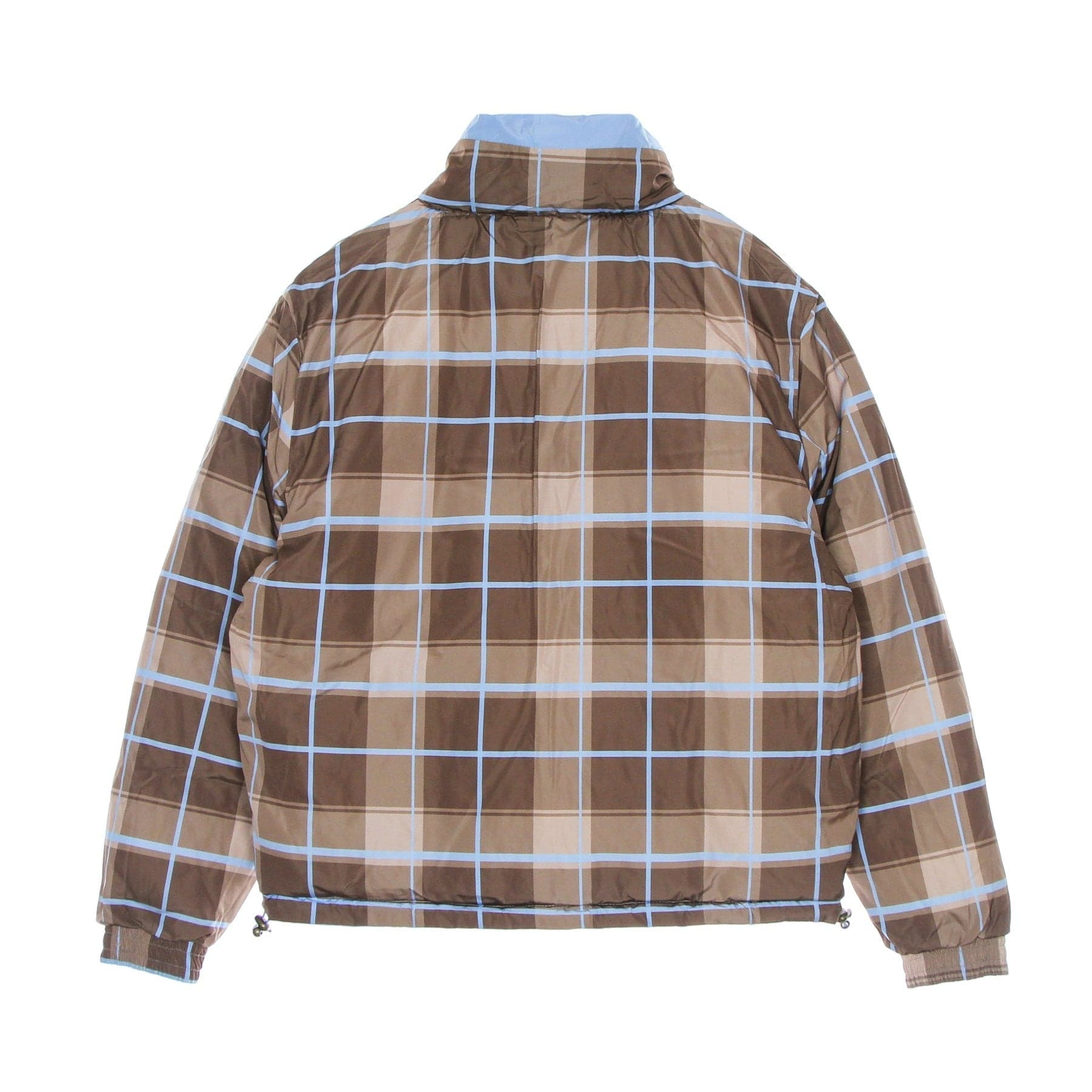 KARL KANI Piumino Donna Retro Reversible Puffer Jacket Light Blue/brown da donna in Giacche Drestige - Casamassima, commercioVirtuoso.it