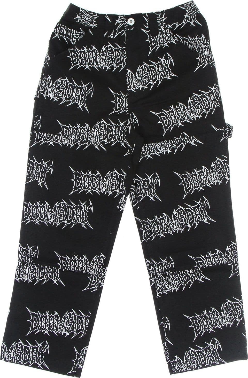 DOOMSDAY Pantalone Lungo Uomo Graffpunk Canvas Pant Black da uomo in Pantaloni Drestige - Casamassima, commercioVirtuoso.it