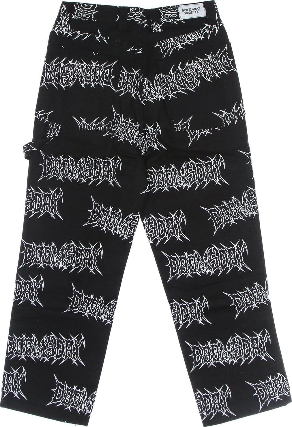 DOOMSDAY Pantalone Lungo Uomo Graffpunk Canvas Pant Black da uomo in Pantaloni Drestige - Casamassima, commercioVirtuoso.it