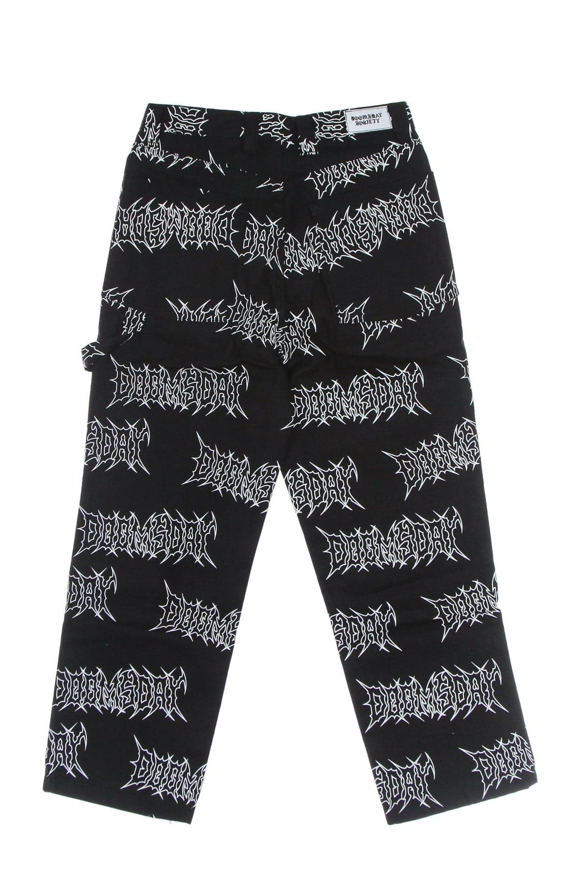 DOOMSDAY Pantalone Lungo Uomo Graffpunk Canvas Pant Black da uomo in Pantaloni Drestige - Casamassima, commercioVirtuoso.it