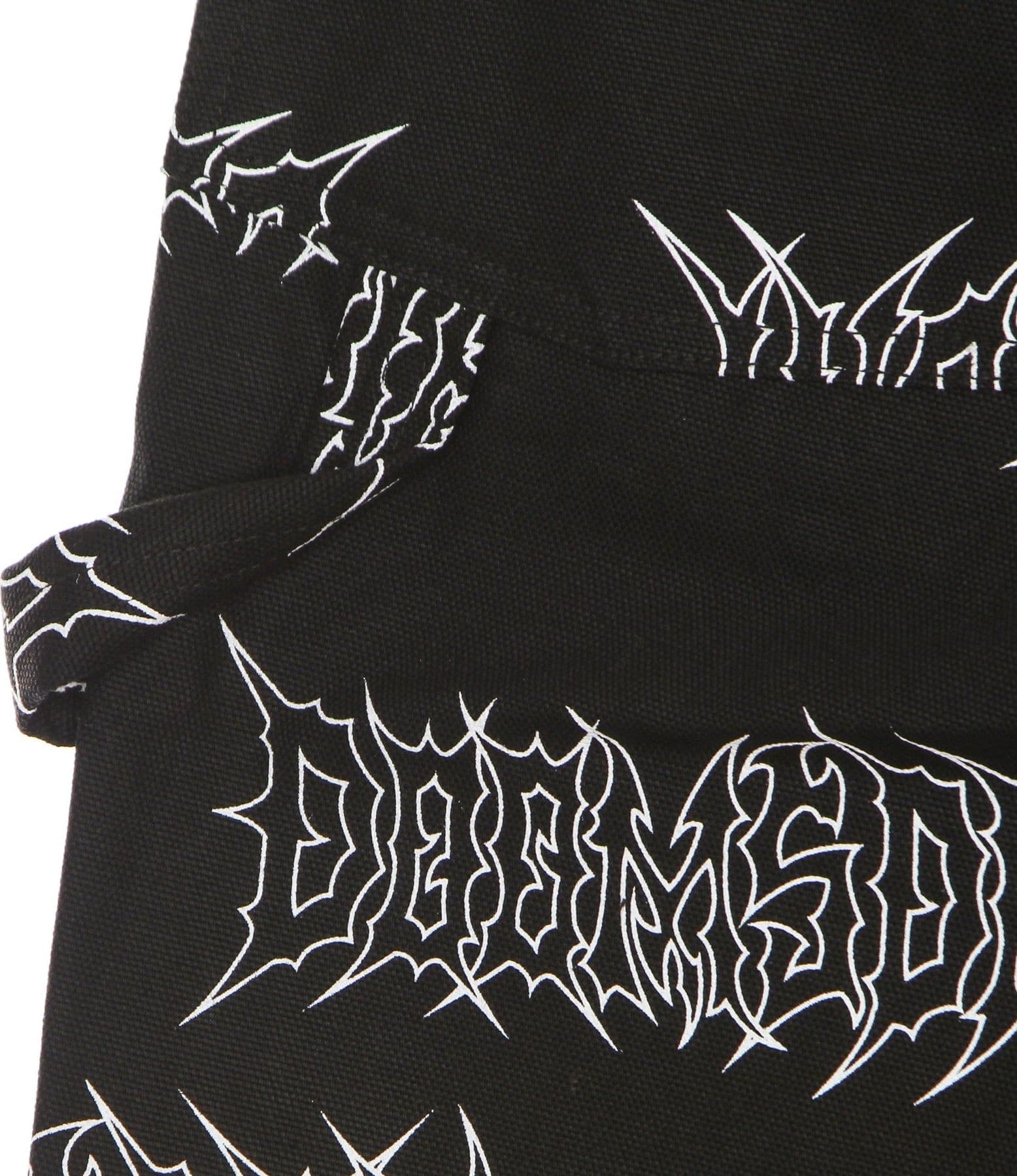 DOOMSDAY Pantalone Lungo Uomo Graffpunk Canvas Pant Black da uomo in Pantaloni Drestige - Casamassima, commercioVirtuoso.it