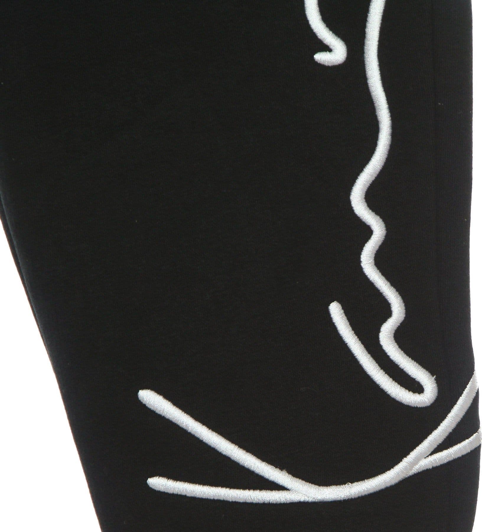 KARL KANI Pantalone Tuta Felpato Donna Signature Sweatpants Black da donna in Pantaloni Drestige - Casamassima, commercioVirtuoso.it