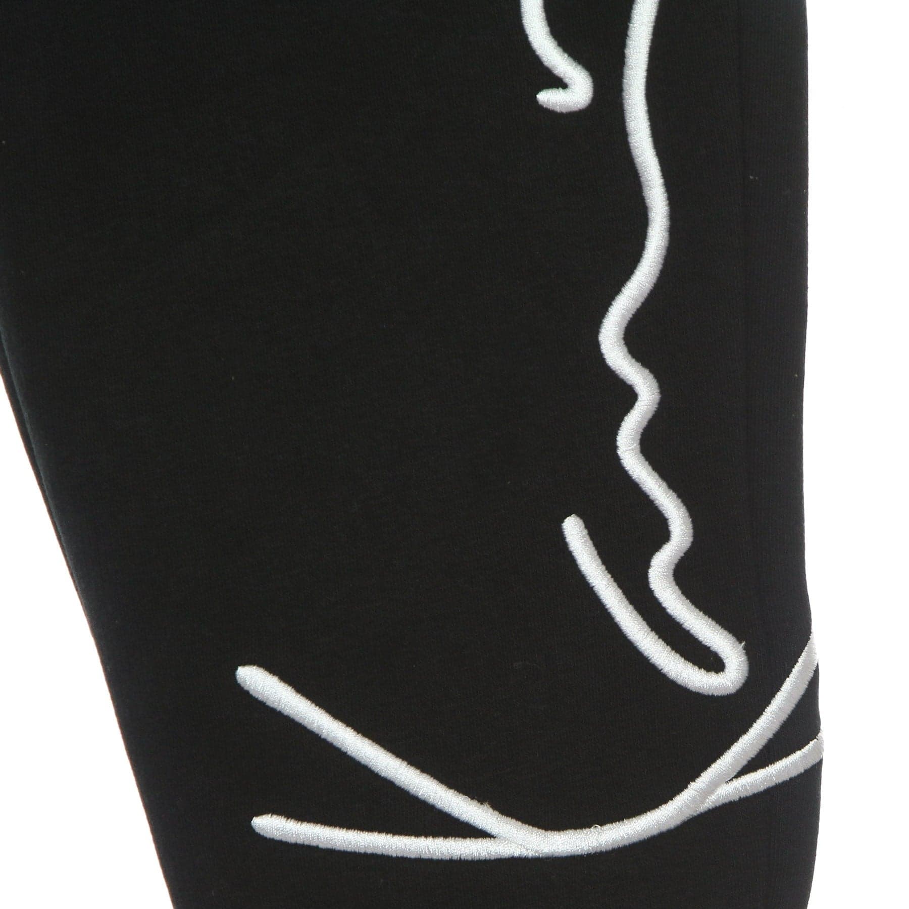 KARL KANI Pantalone Tuta Felpato Donna Signature Sweatpants Black da donna in Pantaloni Drestige - Casamassima, commercioVirtuoso.it