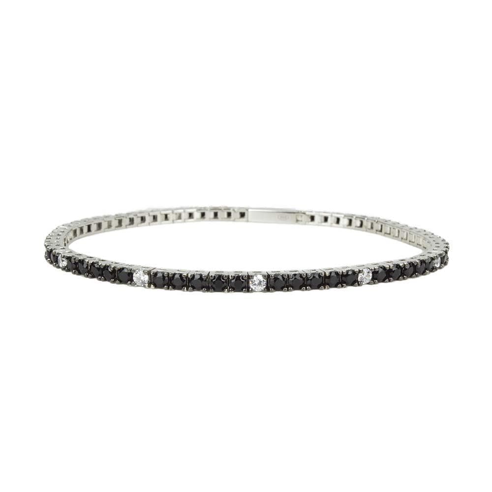 Zancan - Bracciale Tennis Zancan in Argento con Spinelli – Insignia 925