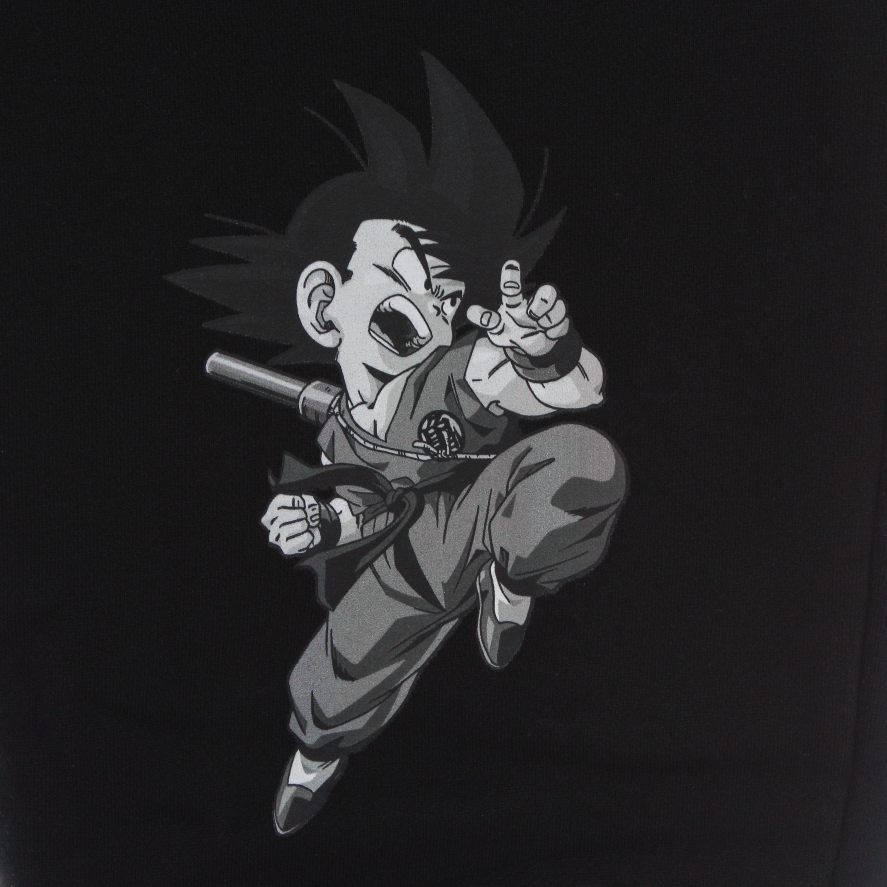 DOLLY NOIRE Pantalone Tuta Felpato Uomo Son Goku B/w Sweatpants X Dragon Ball Black da uomo in Pantaloni Drestige - Casamassima, commercioVirtuoso.it