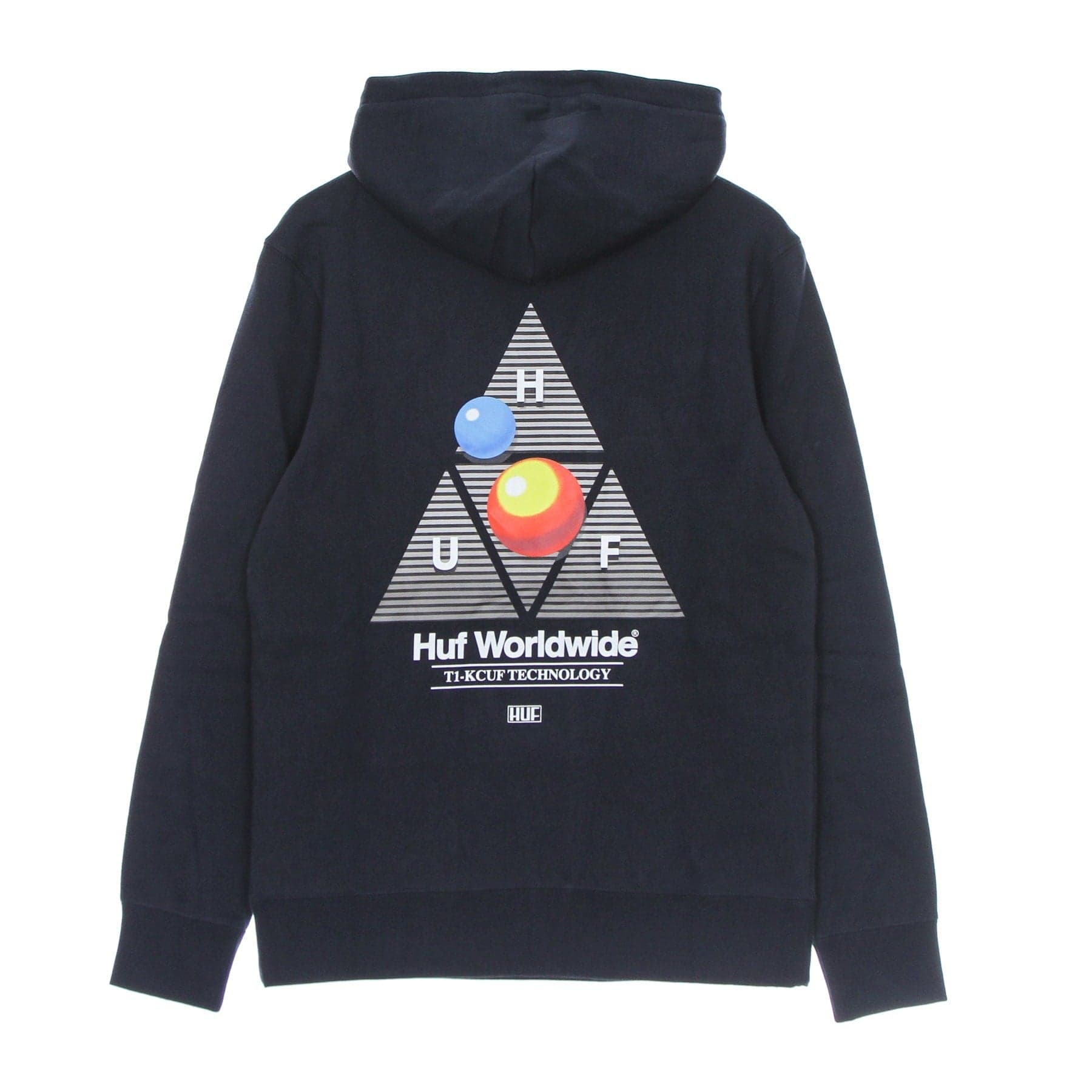 HUF Felpa Cappuccio Uomo Video Format Po Hoodie Navy Blazer da uomo in Felpe con cappuccio Drestige - Casamassima, commercioVirtuoso.it