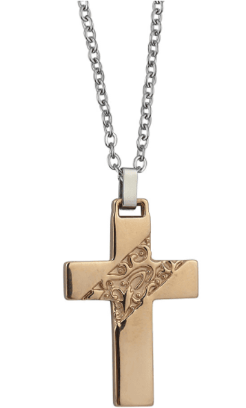 Boccadamo Collana Uomo Con Crocefisso Pendente