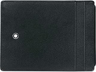 MONTBLANC - PORTAFOGLI Custodia tascabile 4 scomparti Meisterstück con portadocumento