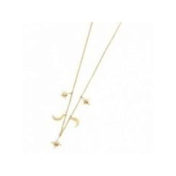 MARLU'-COLLANA LUNE E ROSA DEI VENTI PENDENTI PVD ORO in Collane Alba Gioielli - Casoria, commercioVirtuoso.it