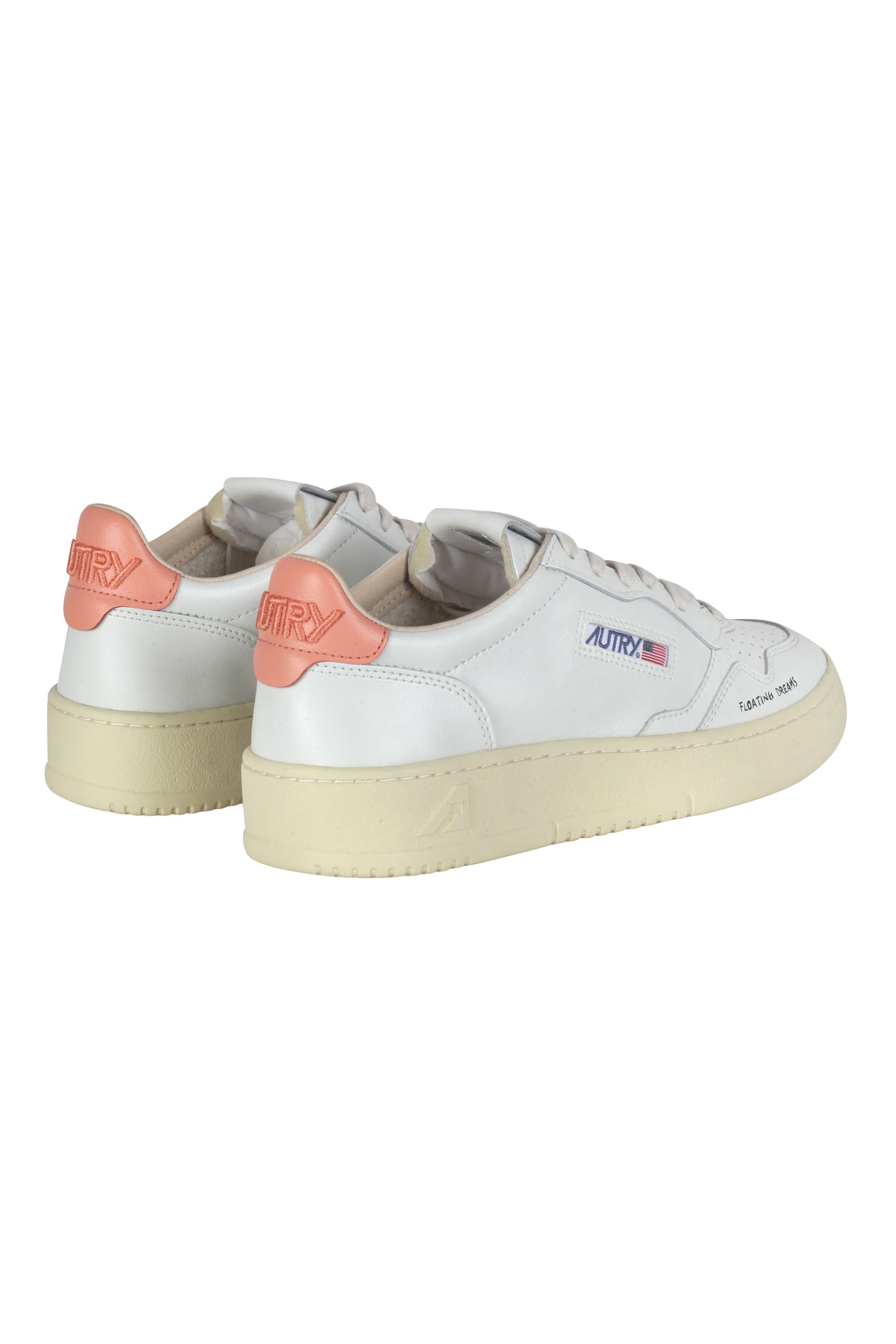 AUTRY Autry - Sneakers - 470534 - Bianco/Pesca da donna in Sneaker casual Drestige - Casamassima, commercioVirtuoso.it