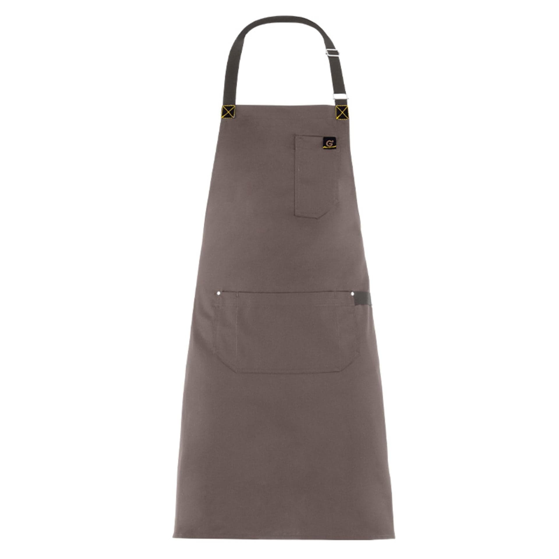 Grembiule Jersey Tortora Grembiule Cuoco Regolabile con Pettorina in Grembiuli da chef Dresswork - Como, commercioVirtuoso.it