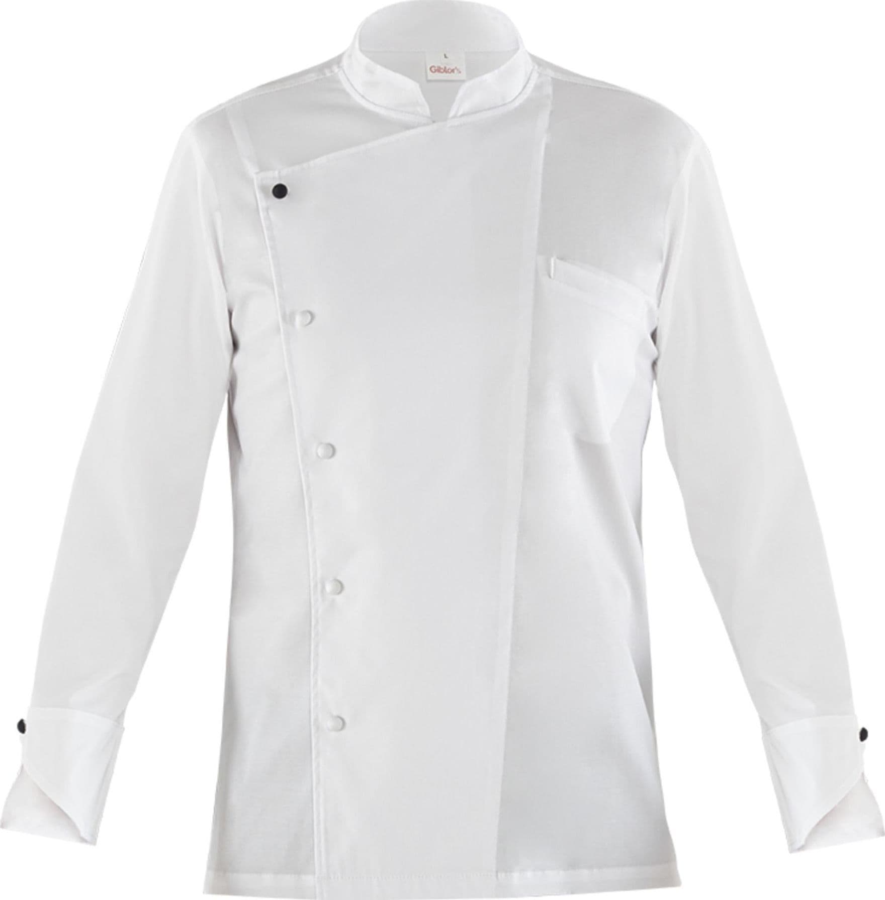 Giacca Unique Riccardo Bianco Giacca Cuoco Tencel Elastcizzata