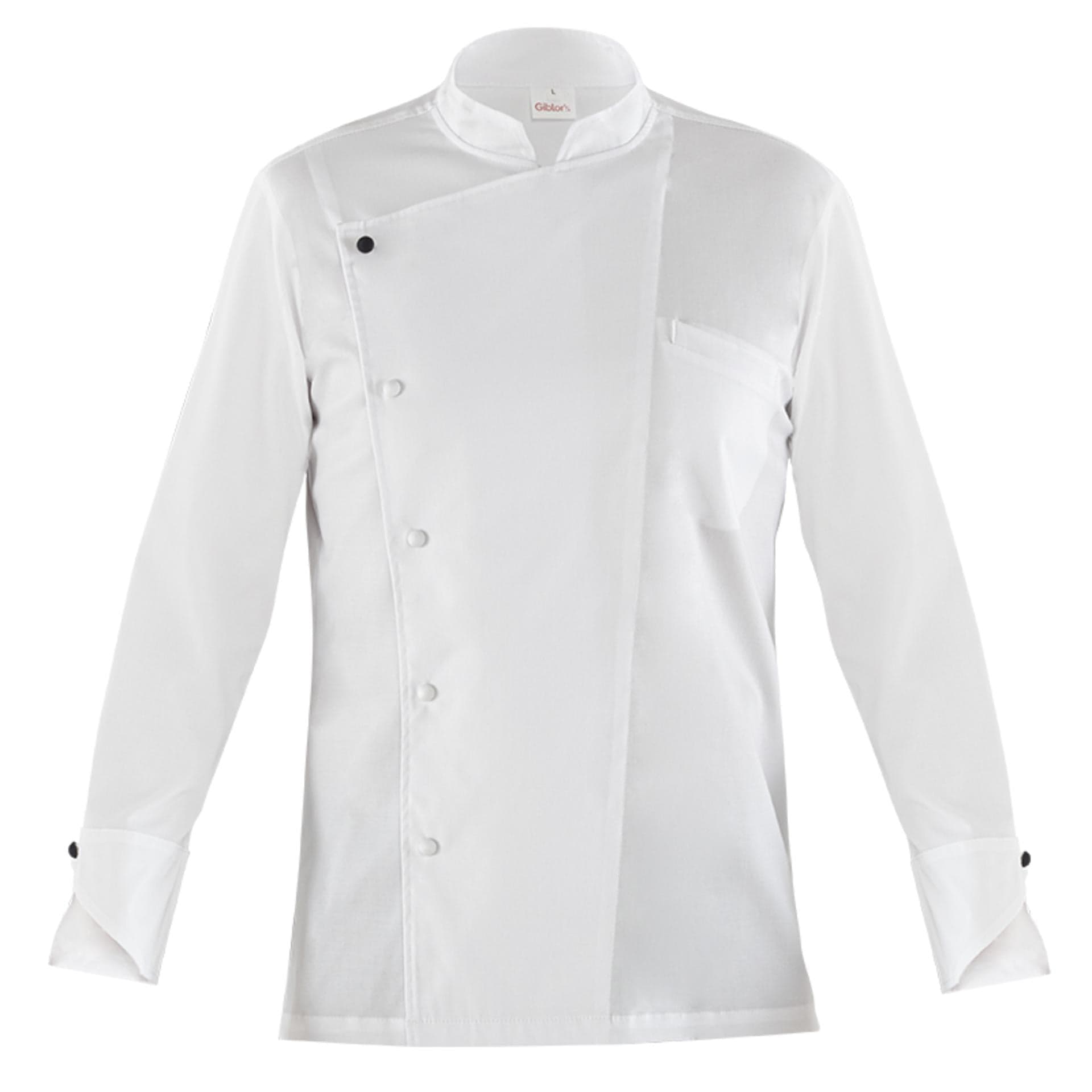 Giacca Unique Riccardo Bianco Giacca Cuoco Tencel Elastcizzata