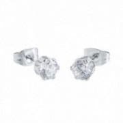 MARLù-Orecchino lobo con zircone 5 mm