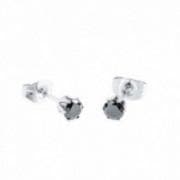 MARLU'-Orecchino lobo con zircone 4 mm