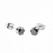 MARLU'-Orecchino lobo con zircone 5 mm