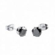 MARLù-Orecchino lobo con zircone 6 mm