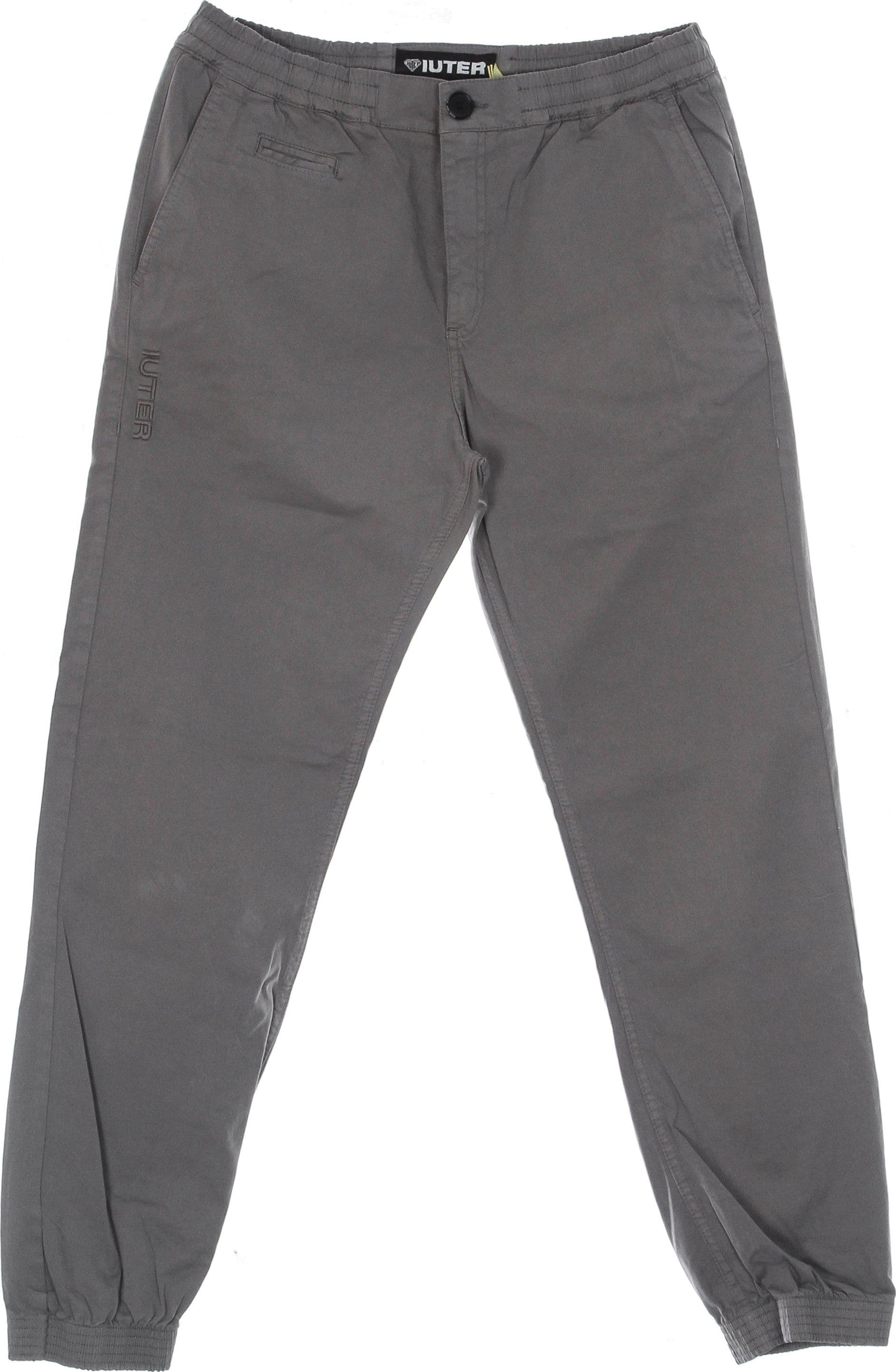 IUTER Pantalone Lungo Uomo Jogger Pant Dark Grey da uomo in Pantaloni Drestige - Casamassima, commercioVirtuoso.it