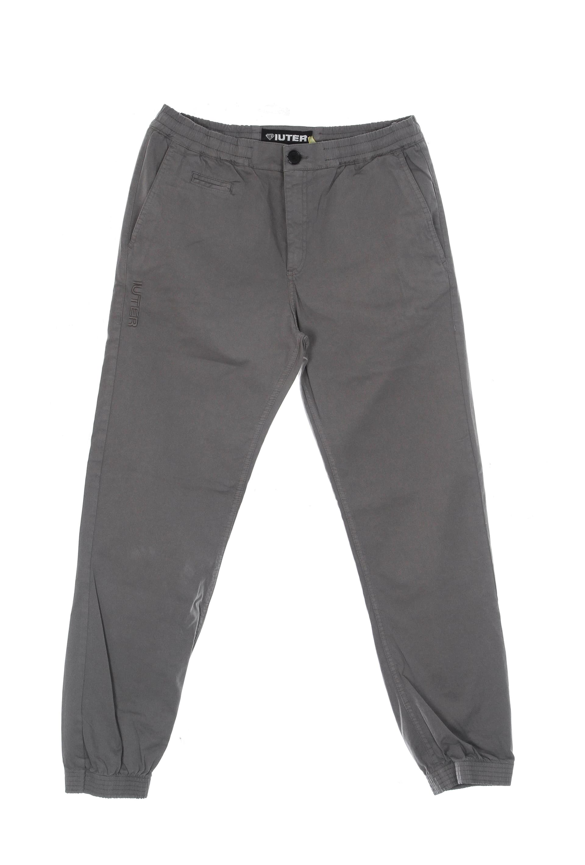 IUTER Pantalone Lungo Uomo Jogger Pant Dark Grey da uomo in Pantaloni Drestige - Casamassima, commercioVirtuoso.it