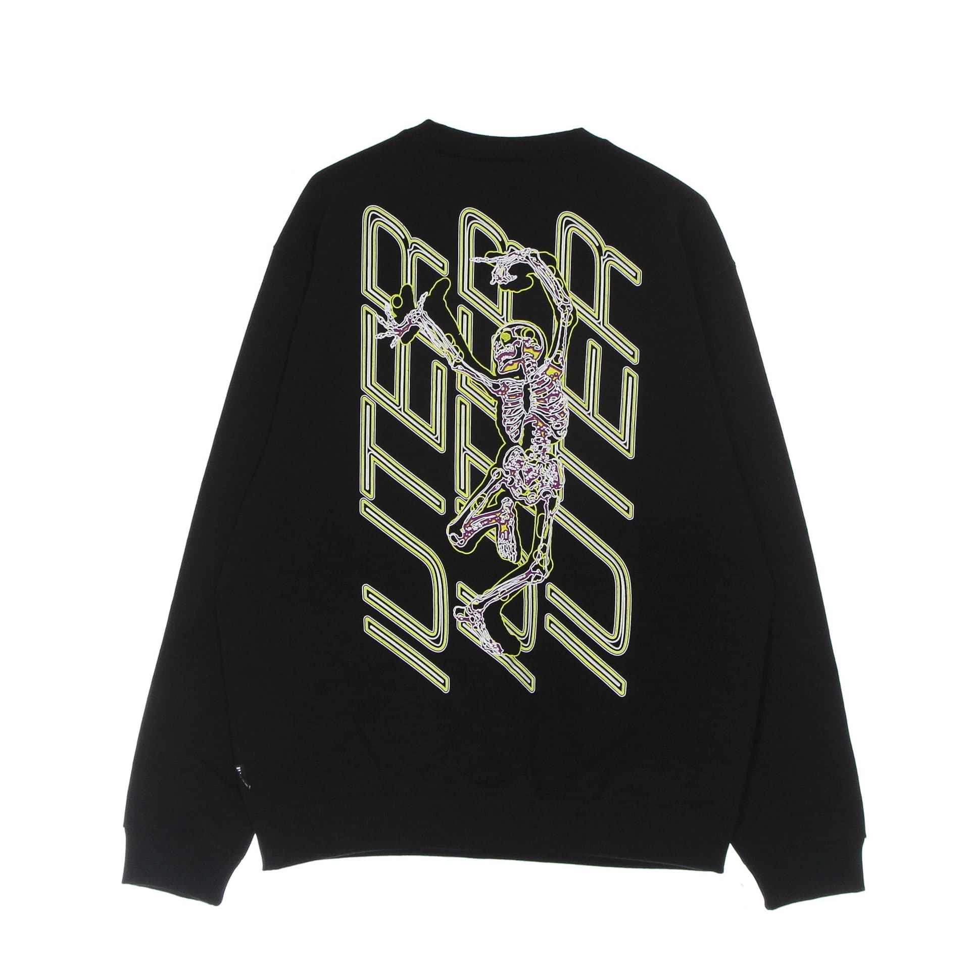 IUTER Felpa Girocollo Uomo Skeleton Crewneck Black da uomo in Felpe senza cappuccio Drestige - Casamassima, commercioVirtuoso.it