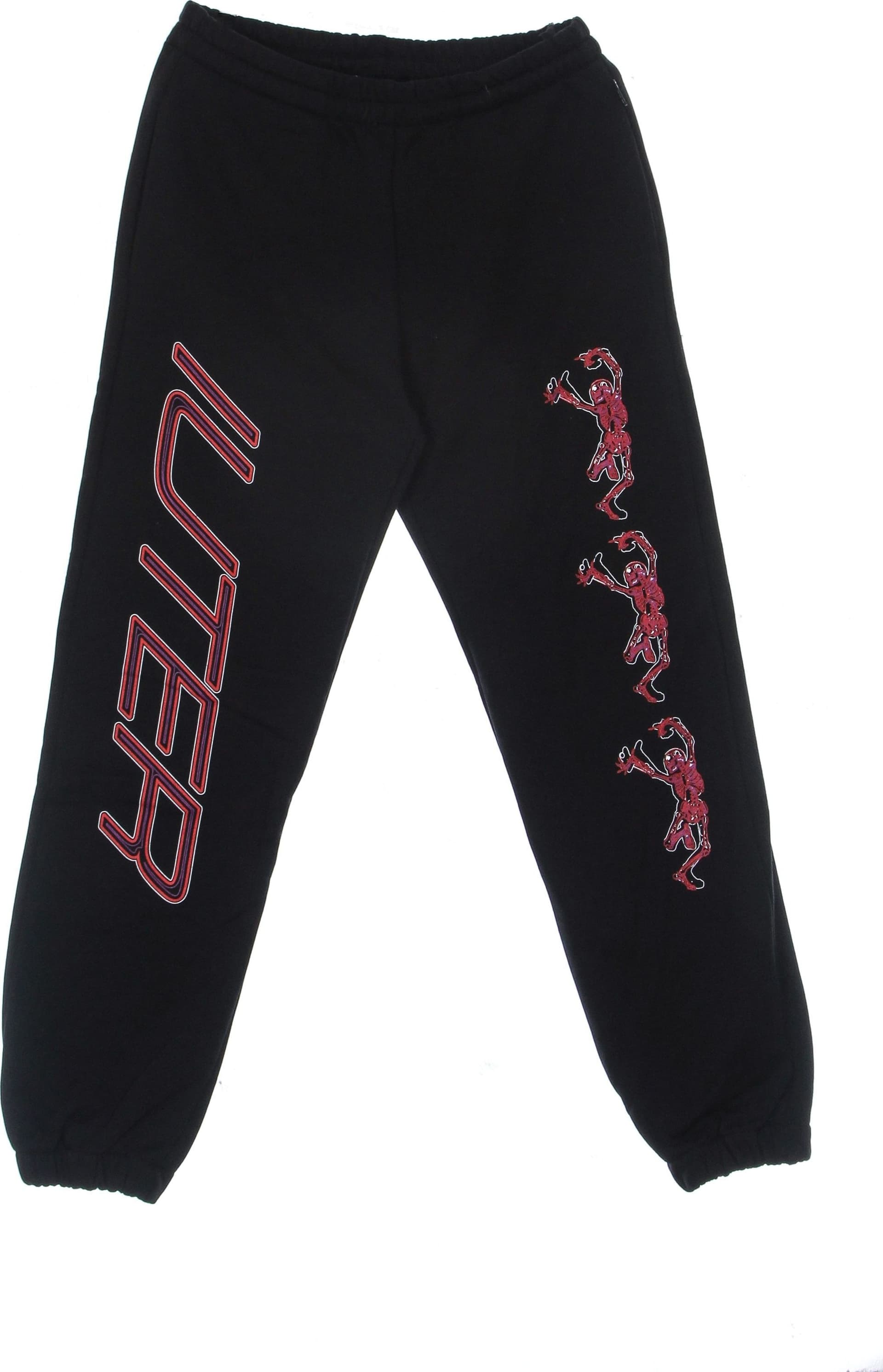 IUTER Pantalone Tuta Felpato Uomo Skeleton Sweatpant Black da uomo in Pantaloni sportivi Drestige - Casamassima, commercioVirtuoso.it