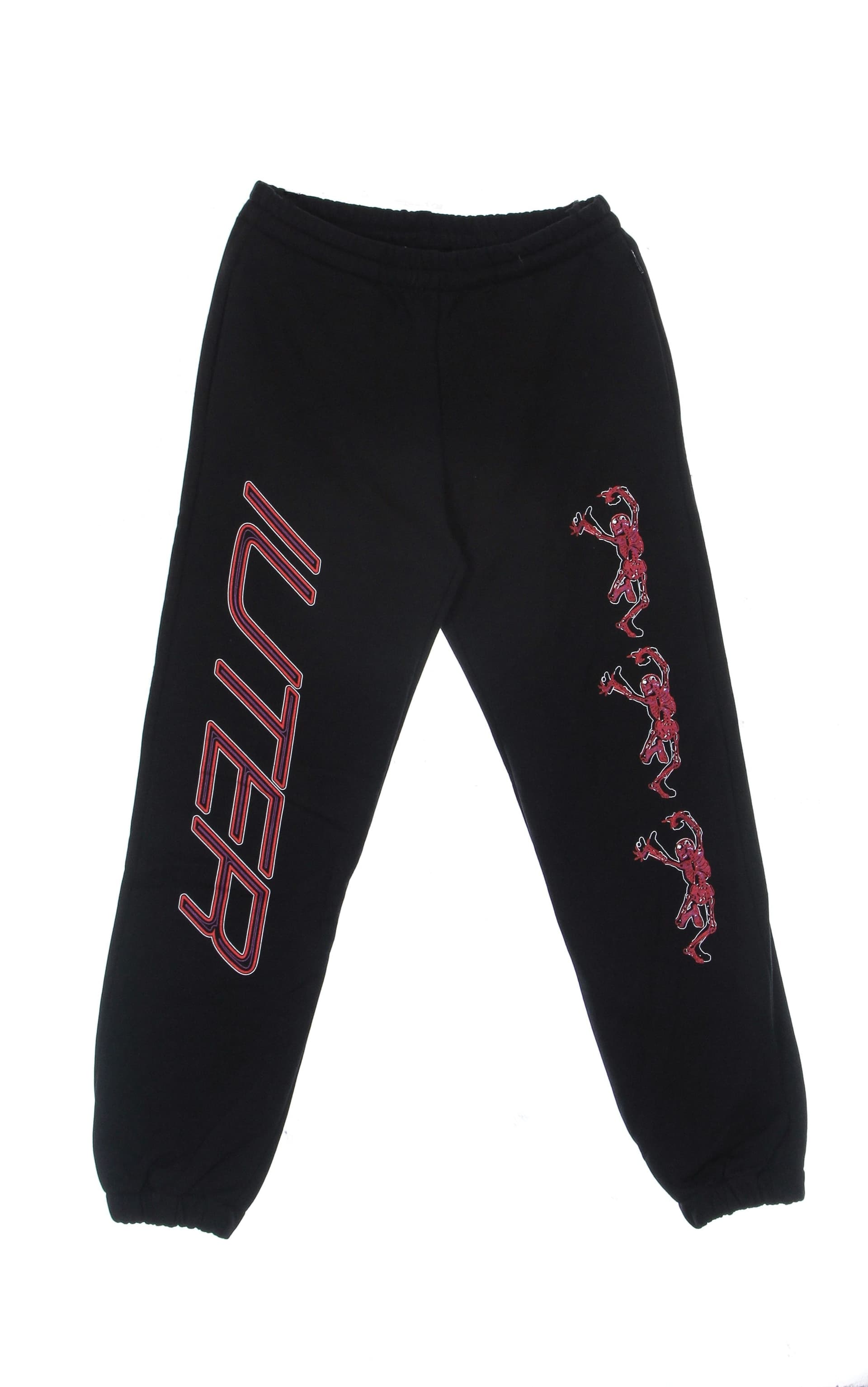 IUTER Pantalone Tuta Felpato Uomo Skeleton Sweatpant Black da uomo in Pantaloni sportivi Drestige - Casamassima, commercioVirtuoso.it