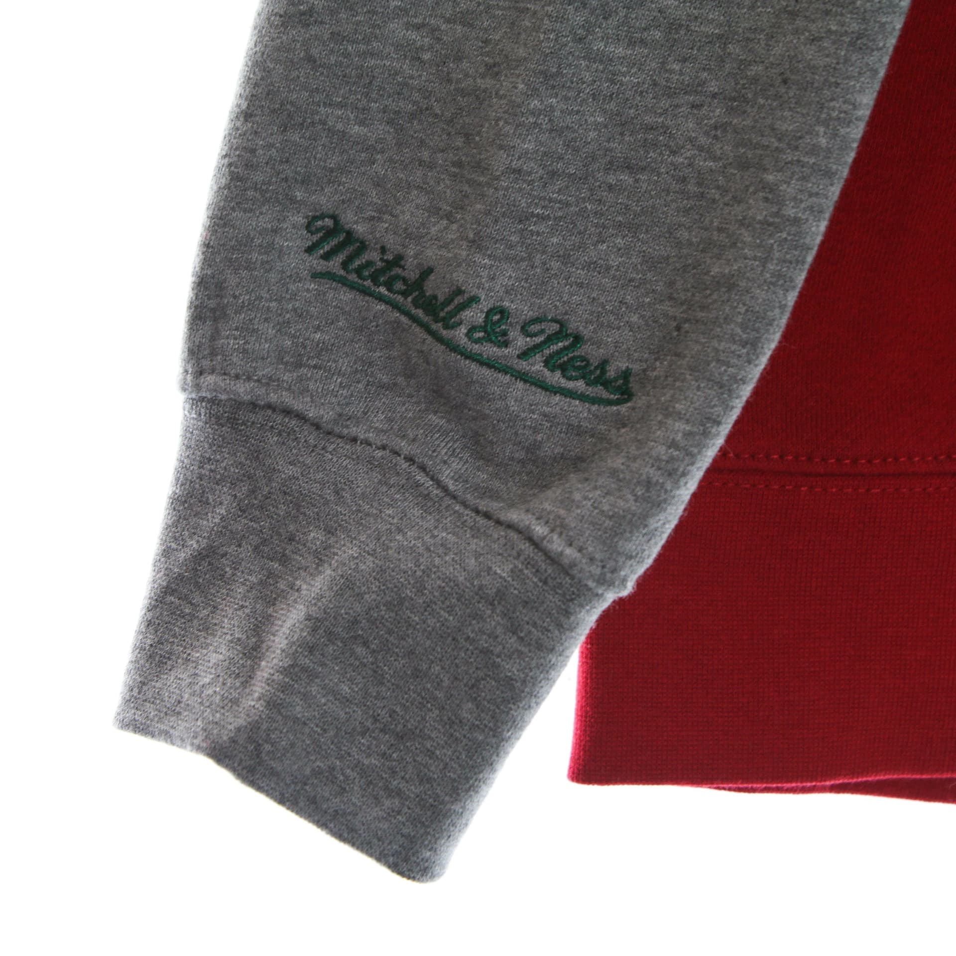 MITCHELL &amp; NESS Felpa Cappuccio Zip Uomo Nba Full Zip Fleece Hardwood Classics Milbuc Scarlet da uomo in Felpe con cappuccio Drestige - Casamassima, commercioVirtuoso.it