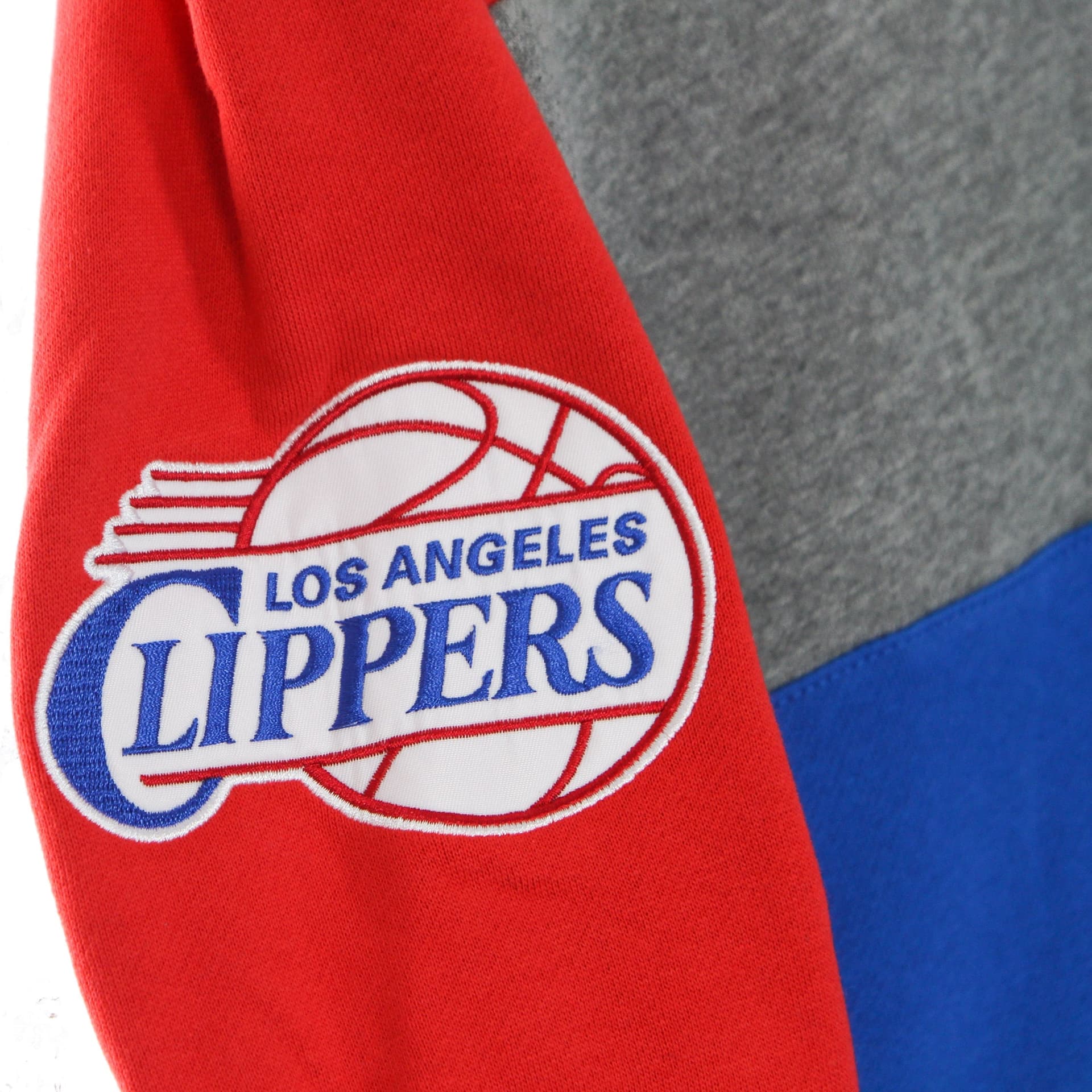 MITCHELL &amp; NESS Felpa Cappuccio Uomo Nba Color Blocked Fleece Hoodie Loscli Royal da uomo in Felpe con cappuccio Drestige - Casamassima, commercioVirtuoso.it
