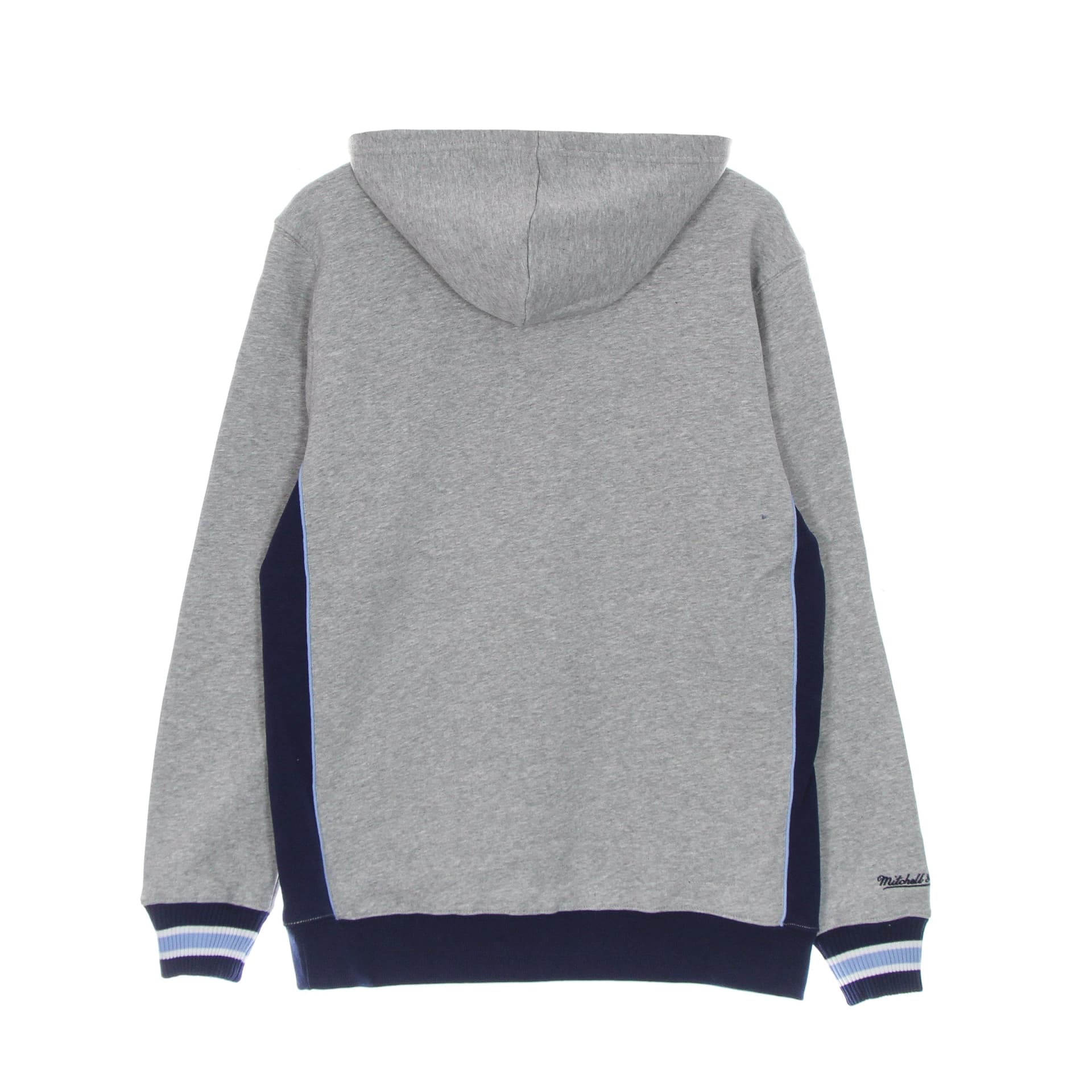 MITCHELL & NESS Felpa Cappuccio Uomo Ncaa Pinnacle Heavyweight Fleece Hoodie Unchee Navy/light Blue da uomo in Felpe con cappuccio e felpe Drestige - Casamassima, commercioVirtuoso.it