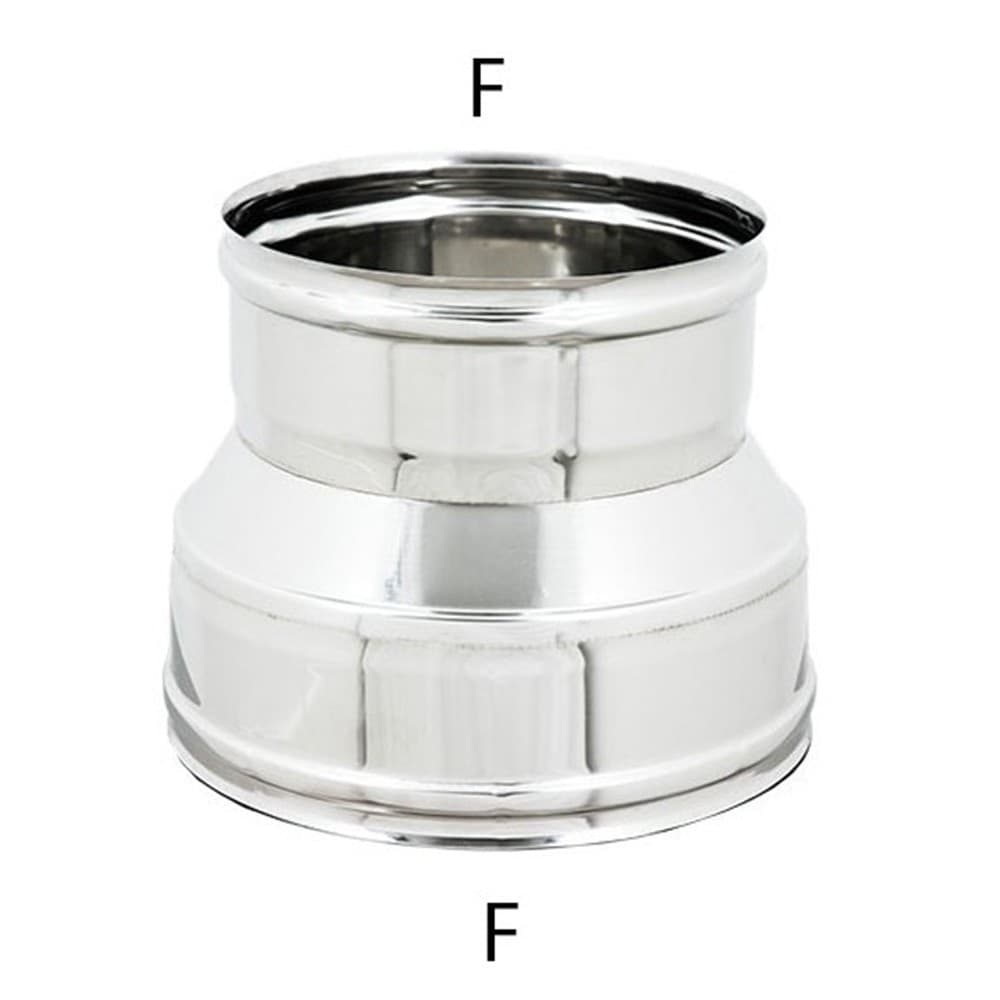 Raccordo inox 6 decimi AISI 304 da F 150 a F variabile in Tubi di scarico Aloiserw.com - Altomonte, commercioVirtuoso.it