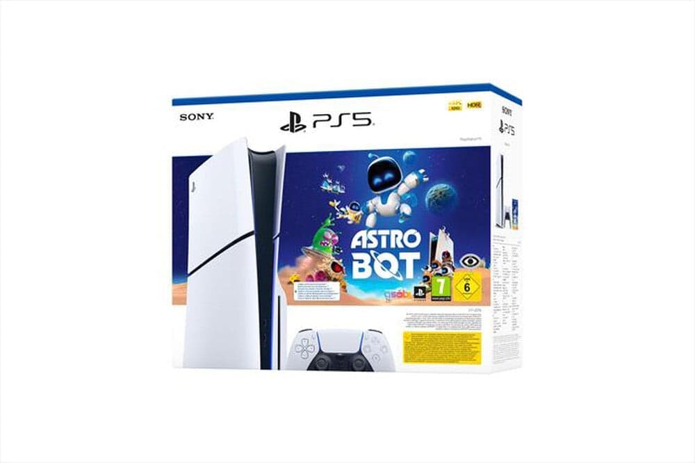 PS5 Console 1TB Standard Slim White Astro Bot Bundle ITA in Console portatili Ecoprice.it - Avellino, commercioVirtuoso.it
