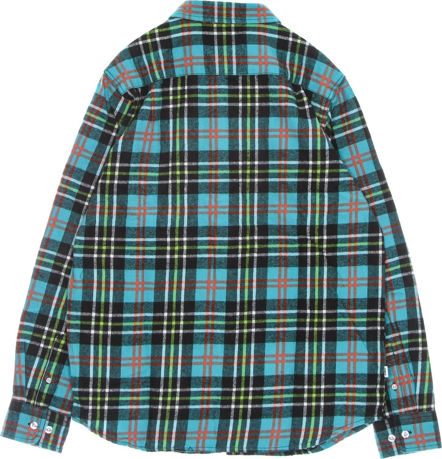 OBEY Camicia Manica Lunga Uomo Even L/s Woven Wovens Aqua Multi da uomo in Camicie casual Drestige - Casamassima, commercioVirtuoso.it