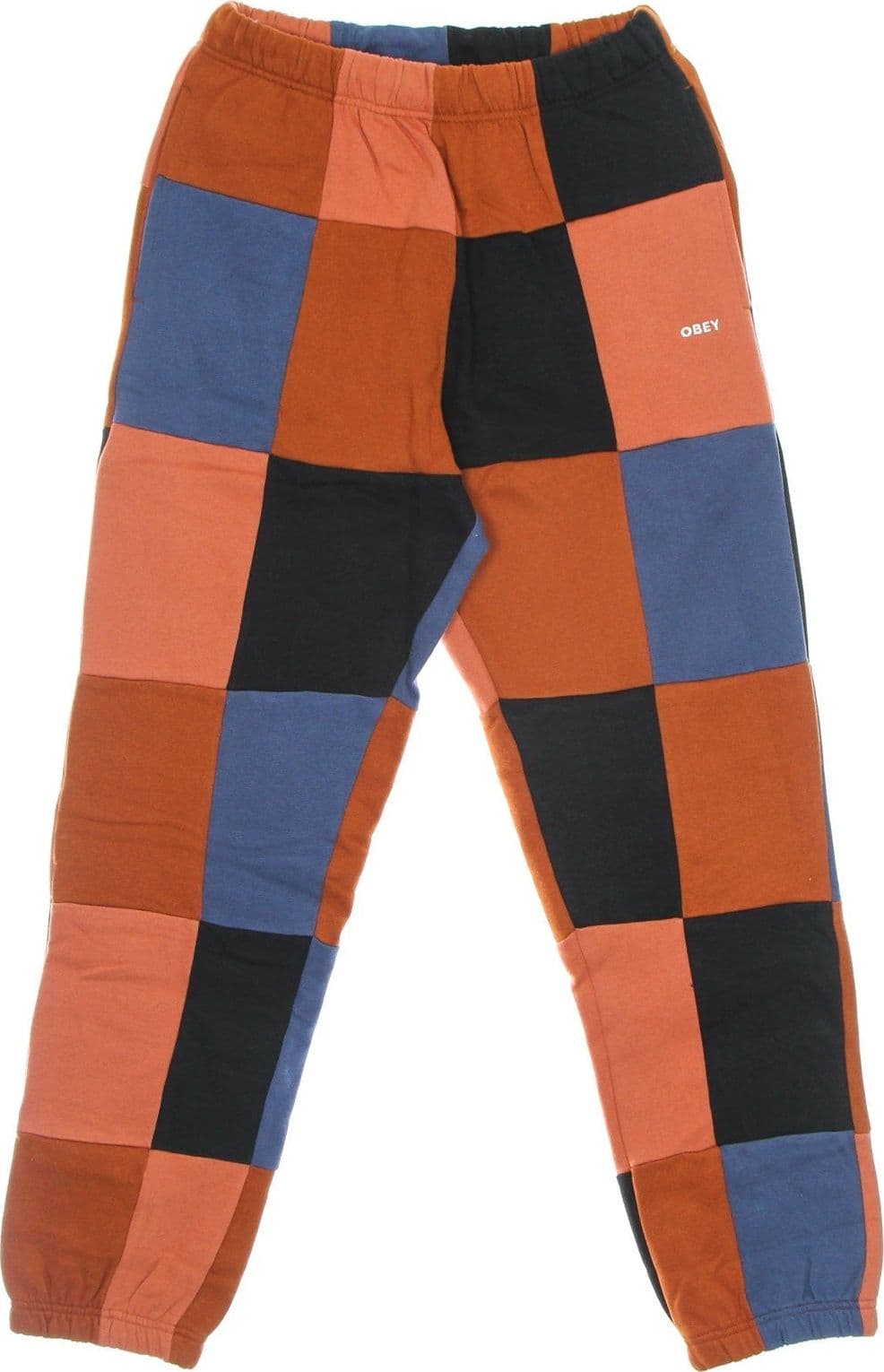 OBEY Pantalone Tuta Felpato Uomo Mosaic Sweatpant Ginger Multi da uomo in Jeans Drestige - Casamassima, commercioVirtuoso.it