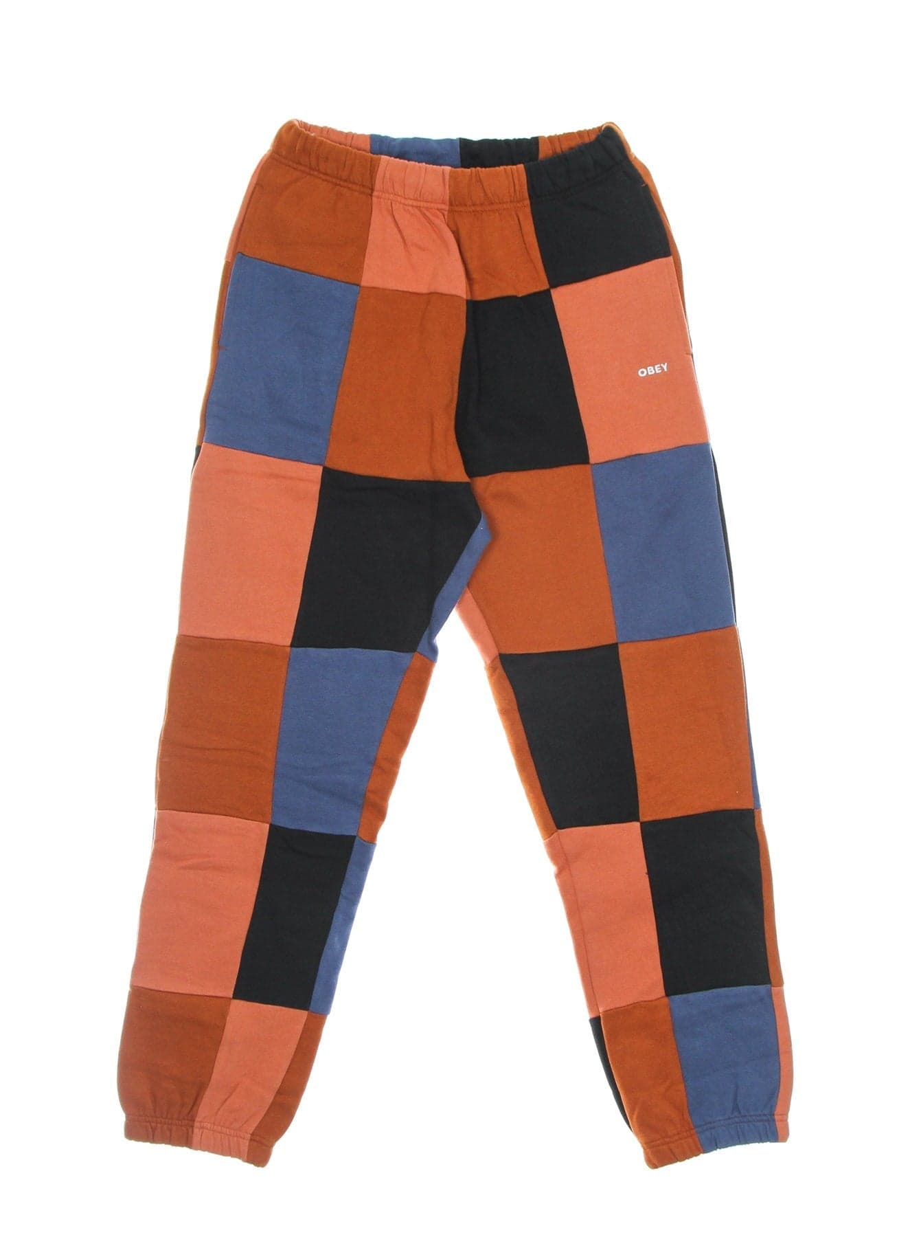 OBEY Pantalone Tuta Felpato Uomo Mosaic Sweatpant Ginger Multi da uomo in Jeans Drestige - Casamassima, commercioVirtuoso.it