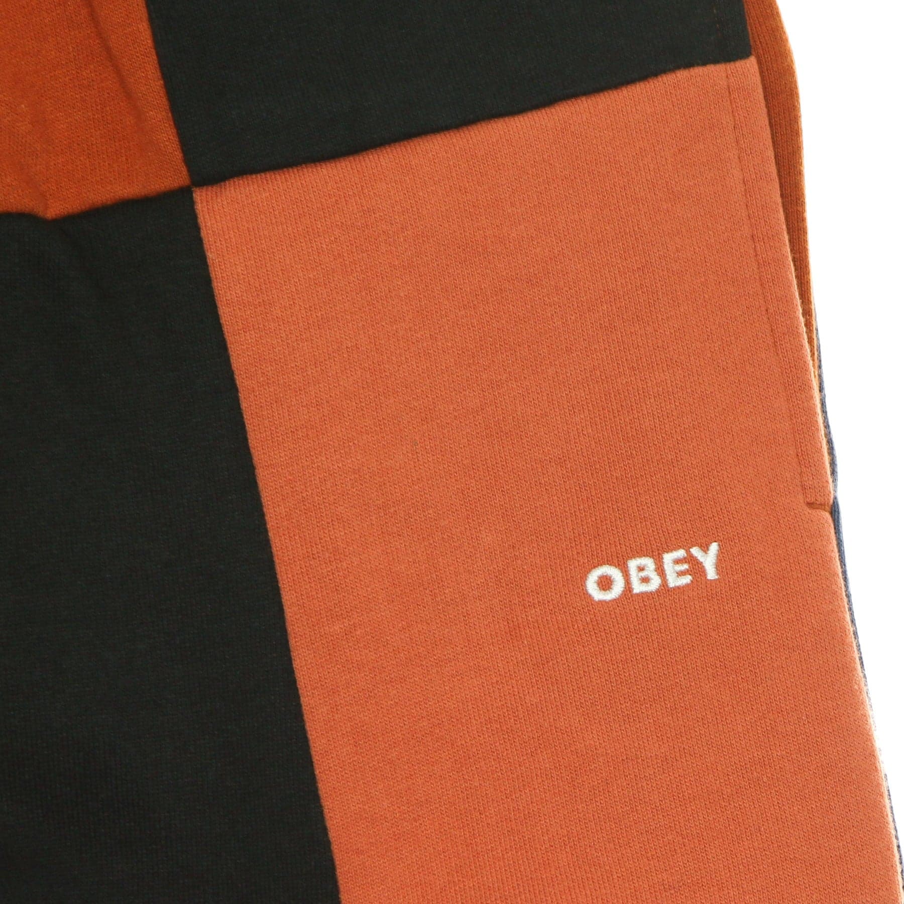 OBEY Pantalone Tuta Felpato Uomo Mosaic Sweatpant Ginger Multi da uomo in Jeans Drestige - Casamassima, commercioVirtuoso.it