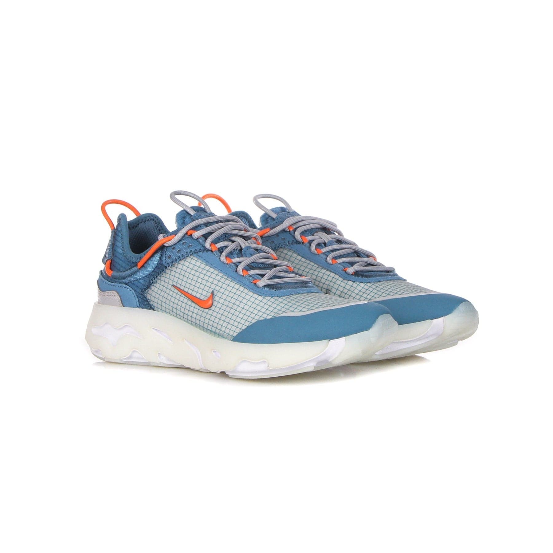 Nike Scarpa Bassa Uomo React Live Rift Blue/orange/grey Fog/wolf Grey da uomo in Scarpe da corsa su strada Drestige - Casamassima, commercioVirtuoso.it