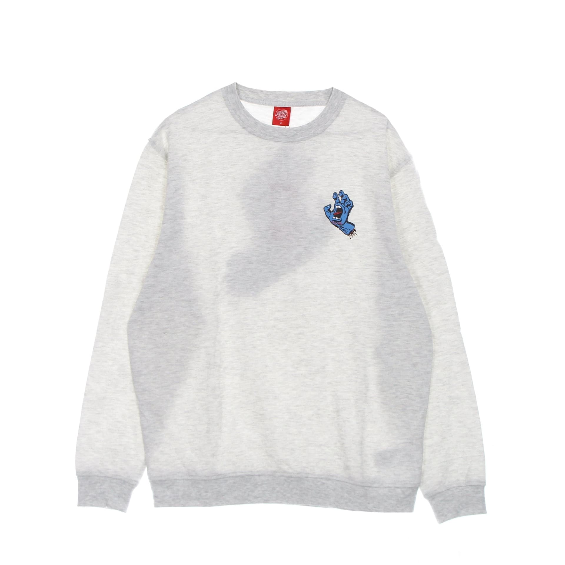 SANTA CRUZ Felpa Girocollo Uomo Screaming Hand Chest Crew Athletic Heather da uomo in Felpe con cappuccio Drestige - Casamassima, commercioVirtuoso.it