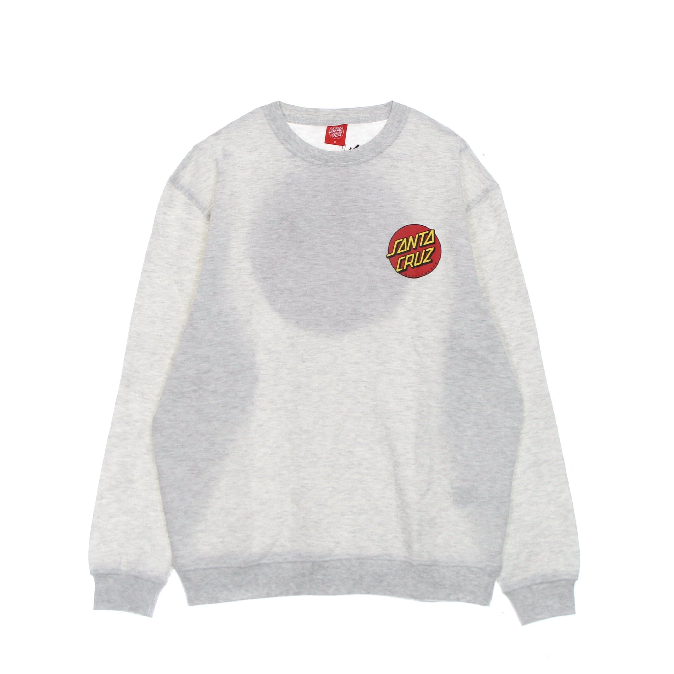 SANTA CRUZ Felpa Girocollo Uomo Classic Dot Chest Crew Athletic Heather da uomo in Felpe con cappuccio Drestige - Casamassima, commercioVirtuoso.it
