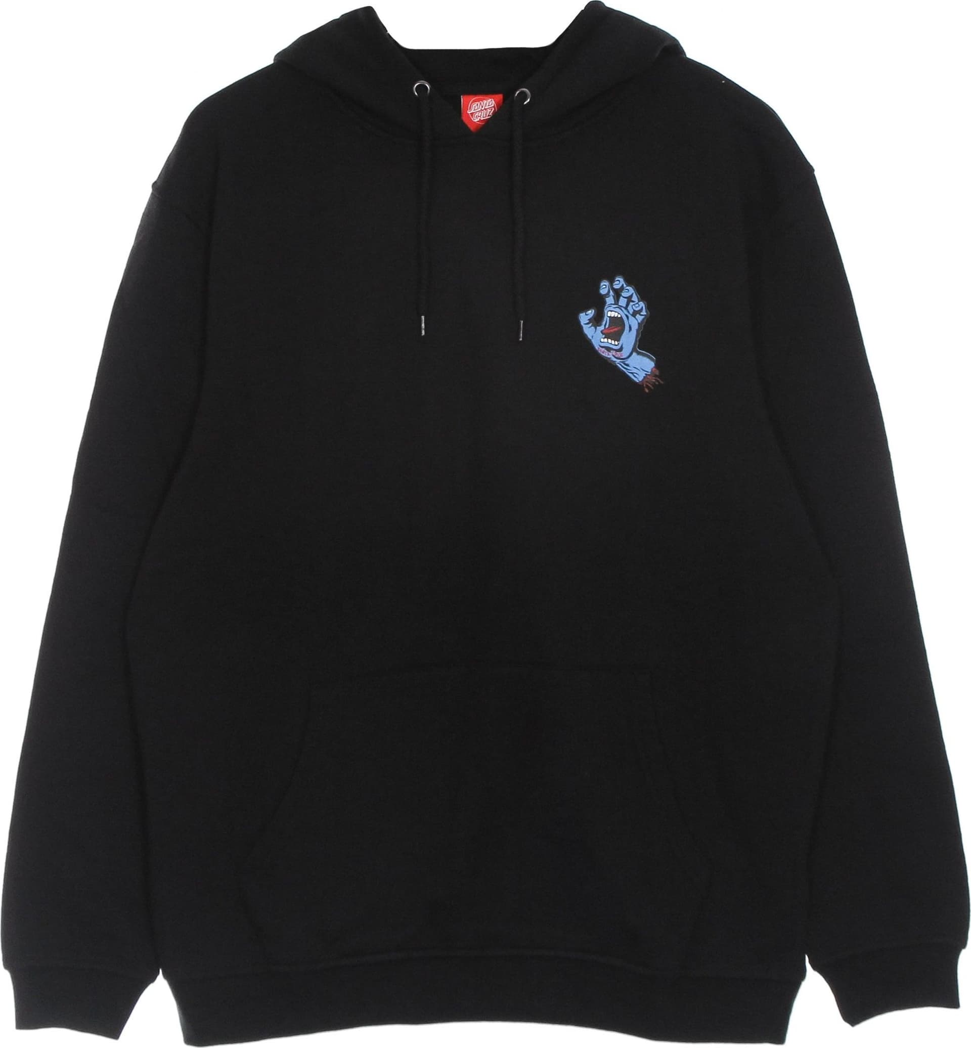 SANTA CRUZ Felpa Cappuccio Uomo Screaming Hand Chest Hood Black da uomo in Felpe con cappuccio Drestige - Casamassima, commercioVirtuoso.it
