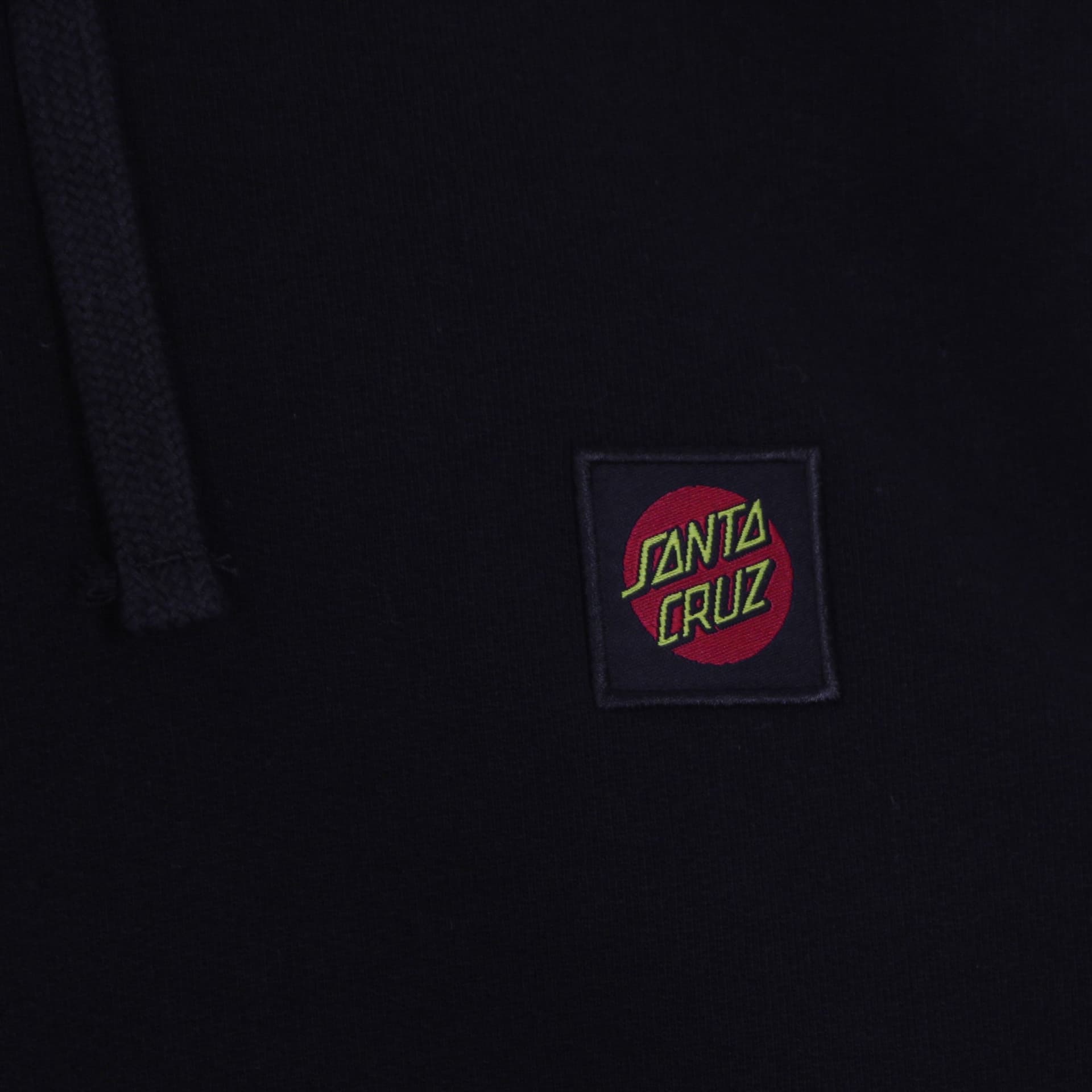 SANTA CRUZ Felpa Leggera Cappuccio Uomo Classic Label Hood Black da uomo in Felpe con cappuccio Drestige - Casamassima, commercioVirtuoso.it