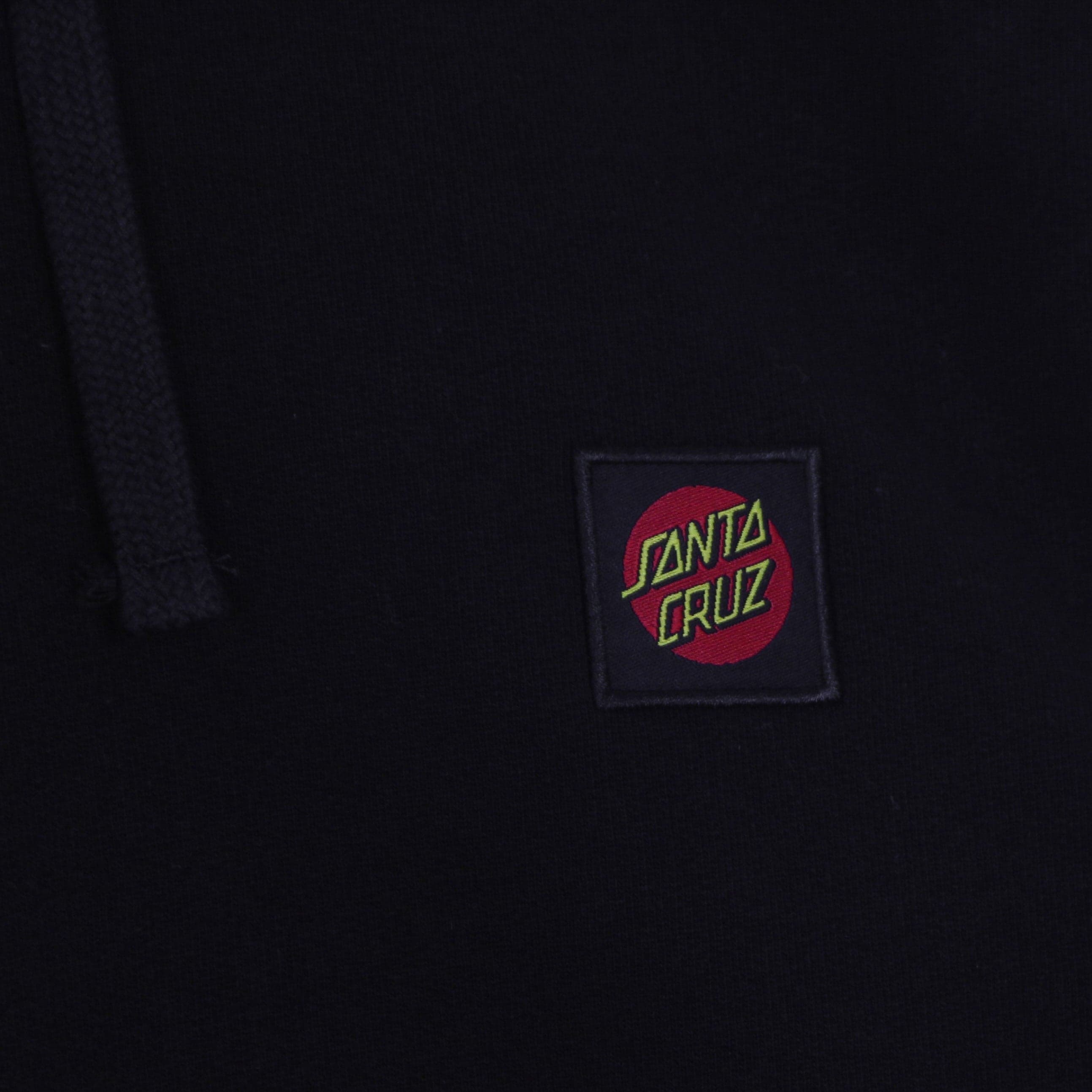SANTA CRUZ Felpa Leggera Cappuccio Uomo Classic Label Hood Black da uomo in Felpe con cappuccio Drestige - Casamassima, commercioVirtuoso.it