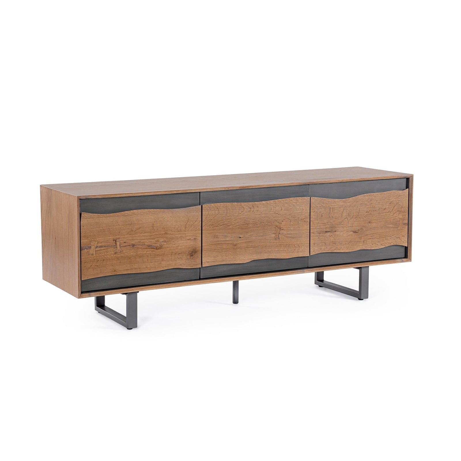 Mobile porta TV "Garwood" in legno MDF impiallacciato per interno - 16