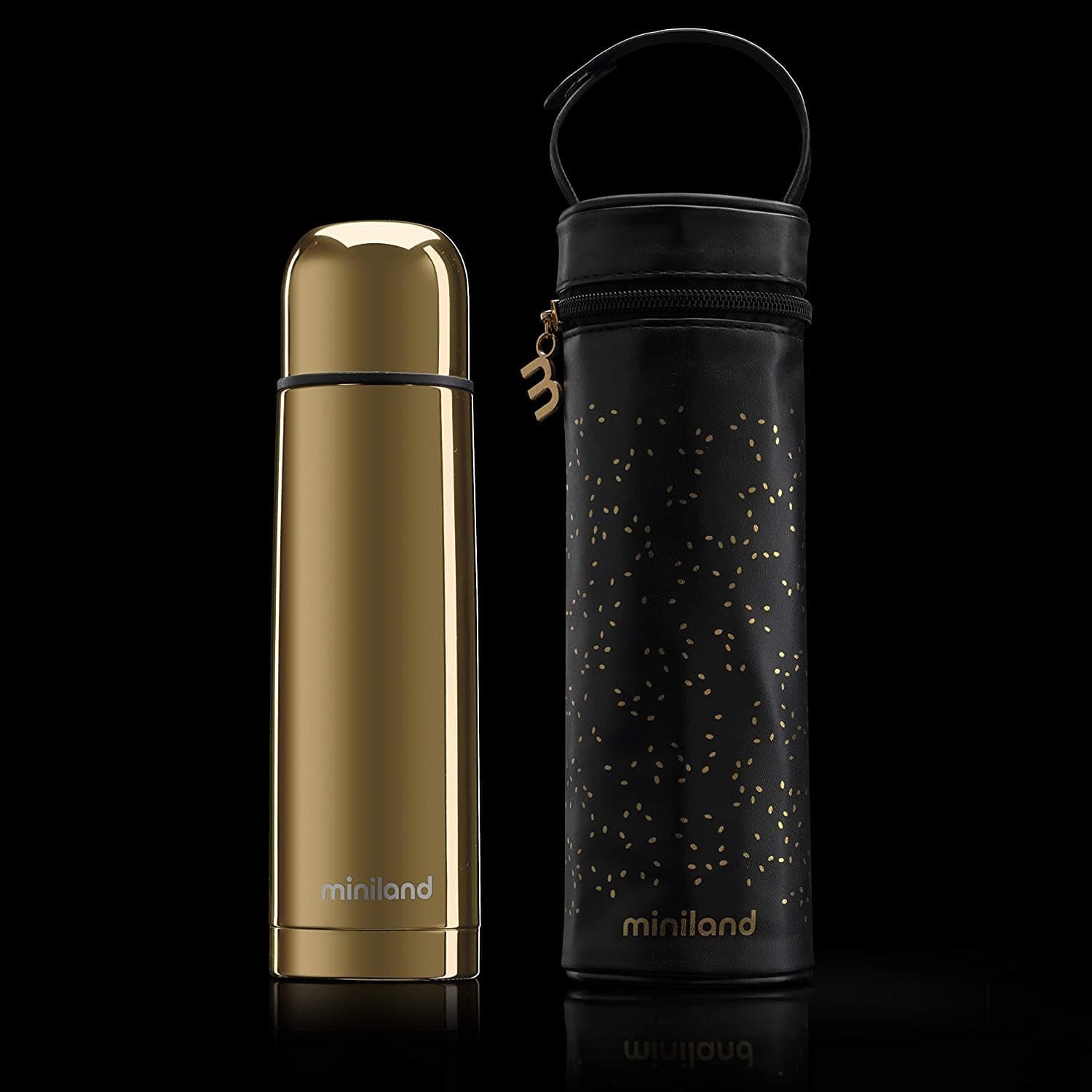 89256 - Miniland Thermos Deluxe Oro - 500 ml in Thermos per bibite Centro Bimbo - Siderno, commercioVirtuoso.it