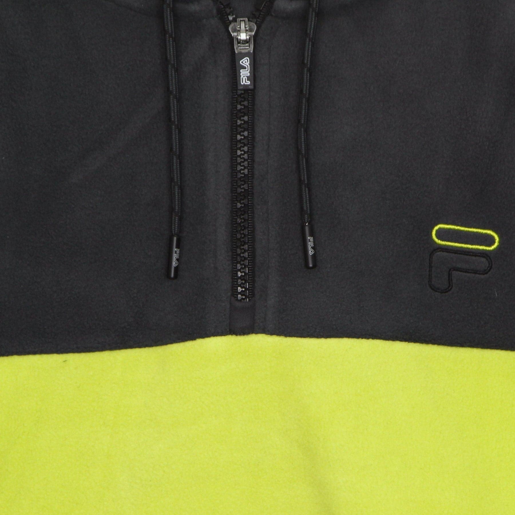 FILA Felpa Cappuccio Uomo Perry Fleece Half Zip Hoodie Black/asphalt/sulphur Spring da uomo in Felpe con cappuccio Drestige - Casamassima, commercioVirtuoso.it