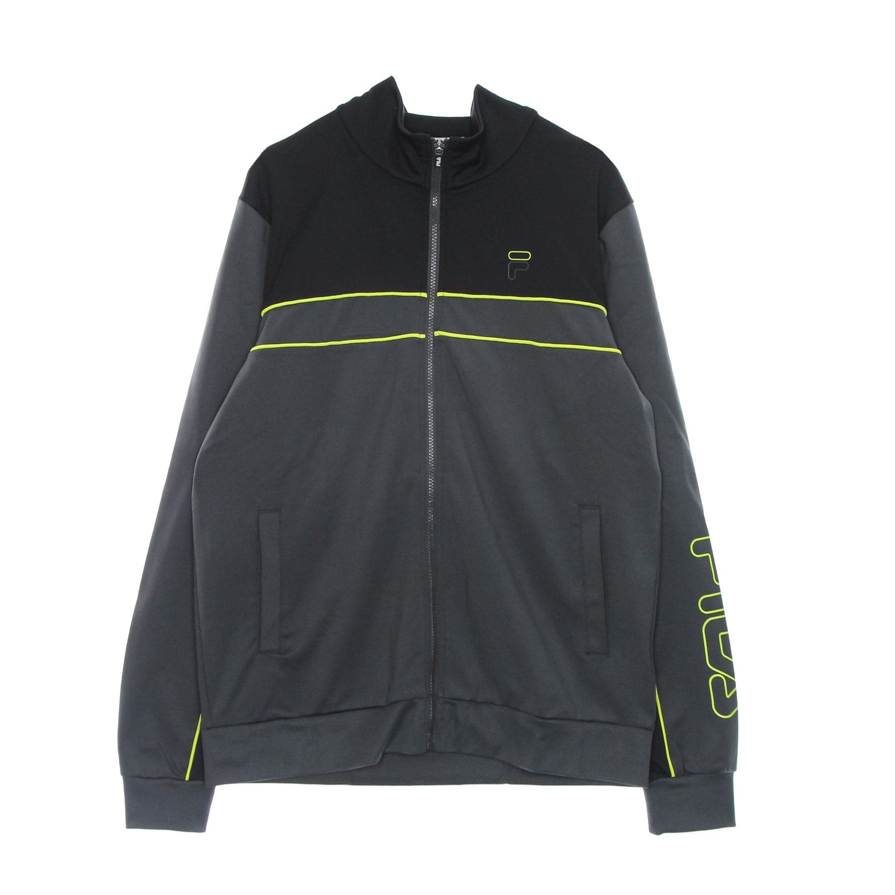 FILA Giacca Tuta Uomo Pele Track Jacket Asphalt/black da uomo in Giacche sportive e tecniche Drestige - Casamassima, commercioVirtuoso.it