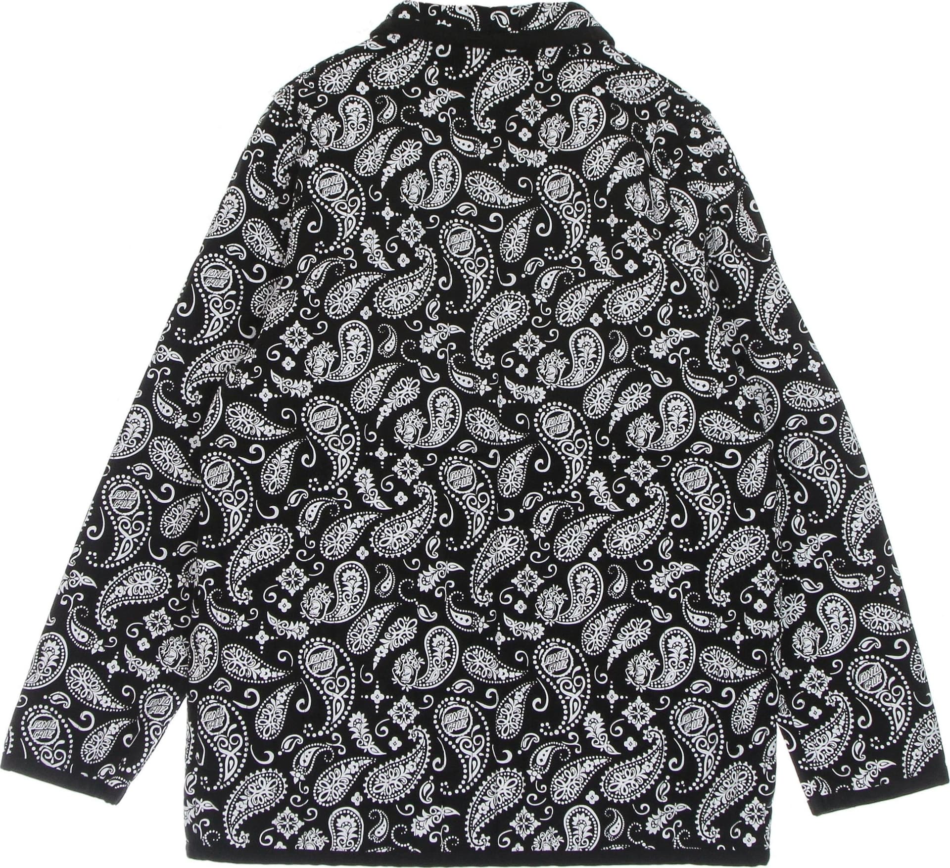 SANTA CRUZ Giacca Coach Jacket Donna Screaming Paisley Jacket Black/white da donna in Giacche sportive e tecniche Drestige - Casamassima, commercioVirtuoso.it